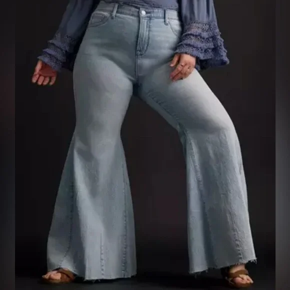 Festi Super Flare Jean Size 18T NWT OOS on Wbst bohemian boho bell bottom talls - Picture 2 of 8